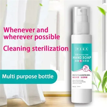 

100ml Disposable Hand Sanitizer Household Cleaner Hand Wash Free Fast Protective Cleaning Accessories Защитная Чистка Dropship
