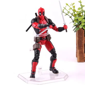 

Gurihiru Art Ver. Deadpool X-Men PVC Collection Model Toy Marvel Dead Pool Action Figure Super Hero MAFEX NO.082