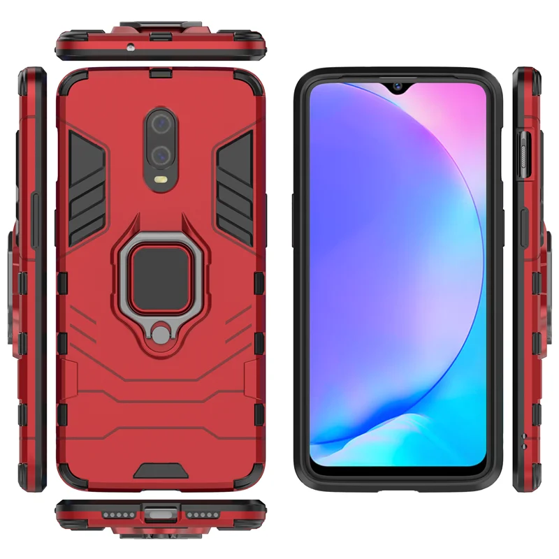 Противоударный защитный чехол для Oneplus 7T 7 1+ 7T для Oneplus 6T 1+ 6T Oneplus 7 7T Pro, подставка, автомобильный чехол для телефона с кольцом, Fundas Capa