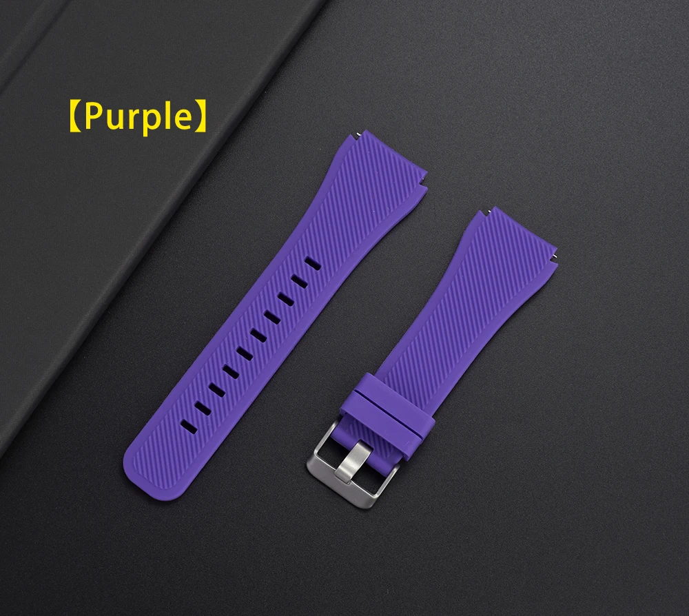 UEBN 22 мм силиконовый ремешок для спортивных часов Xiaomi Huami Amazfit GTR 47 мм/темп/Stratos 2/2S Смарт Браслет для samsung Galaxy Watch 46mm/Шестерни S3 браслет