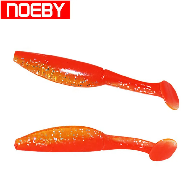 NOEBY 4 шт./пакет 15 см/27 г T-Tail мягкая искусственная приманка на карпа для окуня