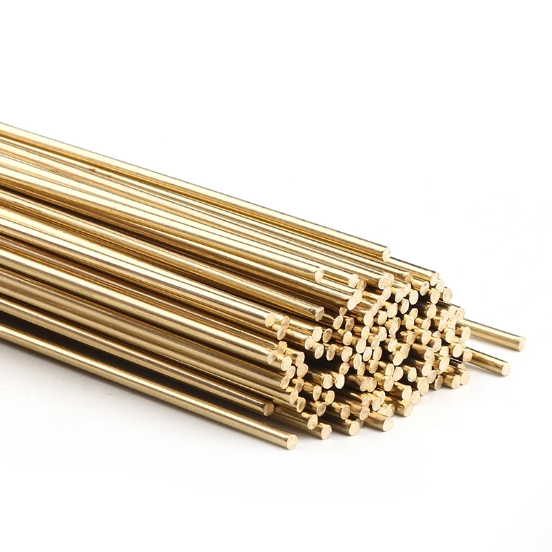 10pcs Brass Welding Rods Wires Sticks 1.6mm Diameter 250mm Length For Brazing Soldering Repair Tools