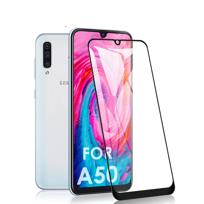 

FOR Samsung Galaxy A10 A20 A20E A30 A40 A50 A70 M10 M20 M30 Screen Protector 9H Protective Glass Tempered Protective Film cover
