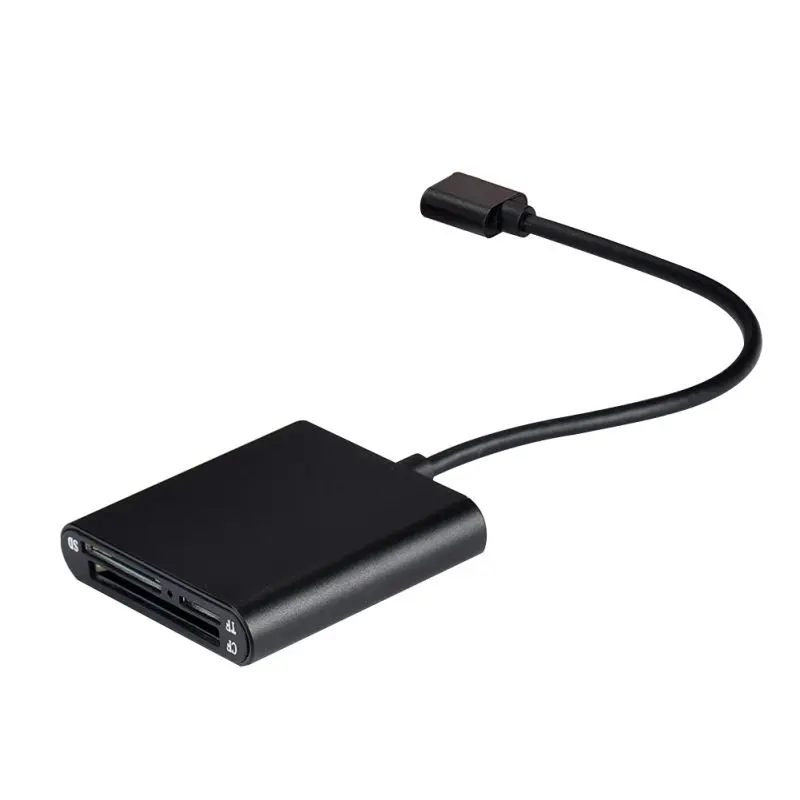 USB SD кард-ридер USB 3,0 кард-ридер писатель компактный флэш-карта адаптер для CF/SD/TF Micro SD/Micro карты для ветра