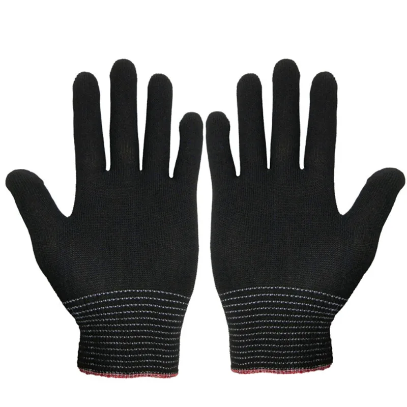 Antistatic Gloves 2PCS Anti Static ESD Electronic Working Gloves Pu Finger Coated Finger PC Antiskid for Protection full finger gloves electrical insulating gloves