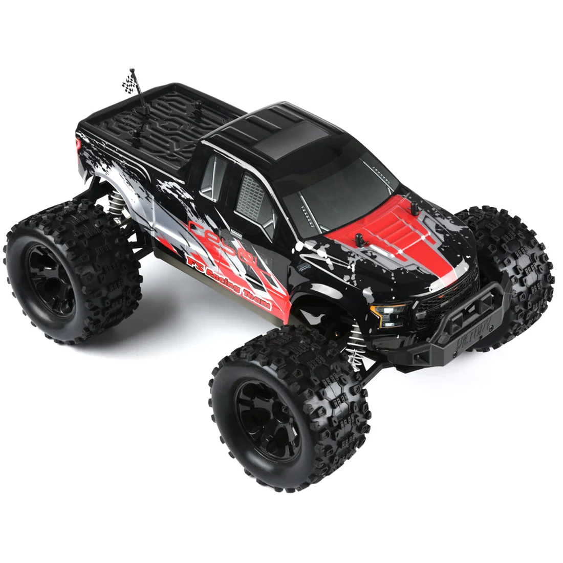 Горячая FS гоночный 1:10 Bigfoot автомобиль 4WD высокоскоростной бесщеточный пульт дистанционного управления автомобиль с корпусом ESC Мотор 2,4G пульт дистанционного управления-версия RTR