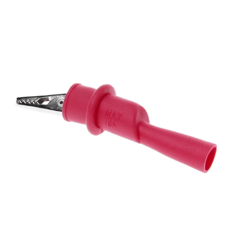 

Drop Shipping 1 Pair Insulated MultiMeter Test Lead Alligator Clip Crocodile Clamp Probe Test