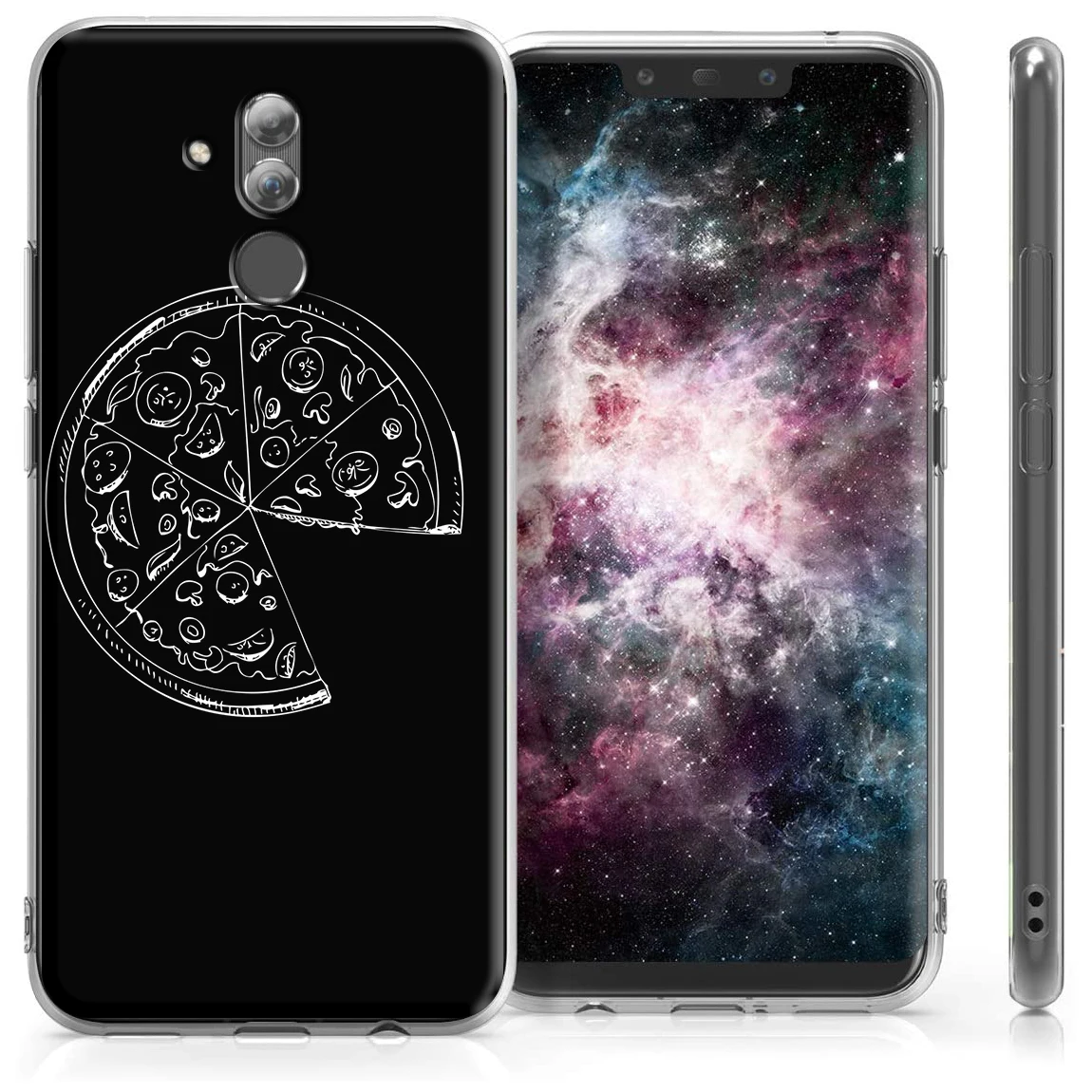 Силиконовый чехол с забавной пиццей для Huawei P Smart P10 P20 P30 P8 P9 Lite Pro 2019|Бамперы| |
