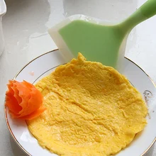 Горячая 1 шт Силиконовая лопатка скребок для выпечки и лопатки для теста высокая термостойкость домашняя посуда для кухни