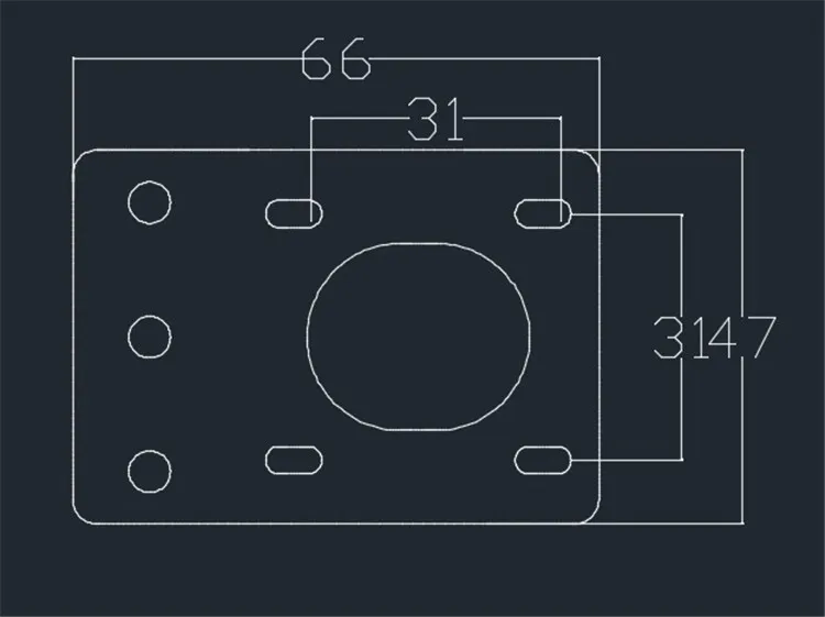 Funssor алюминиевая NEMA 17 Шаговая пластина крепления двигателя Регулируемый 42 Мотор крепежный кронштейн для Reprap CNC профили D-bot core