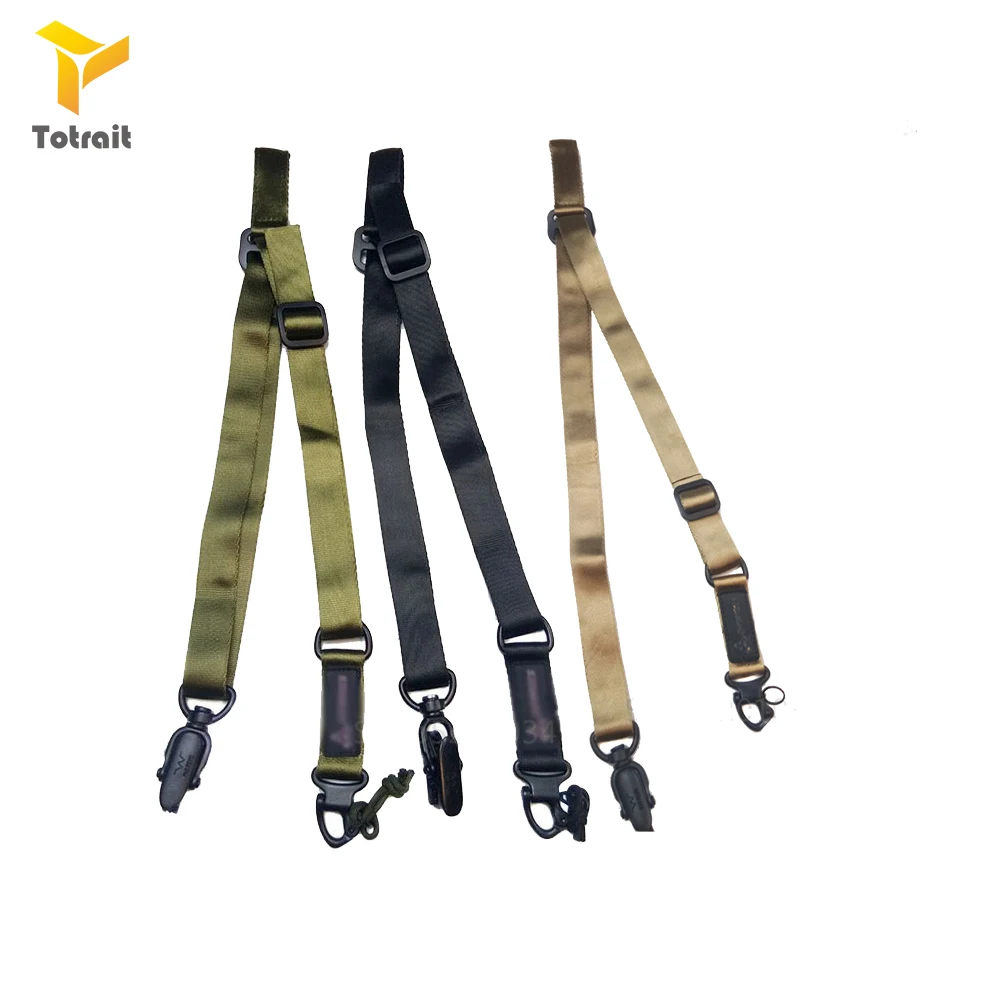 

TOtrait Tactical Hunting MS2 Gun Sling Multi-Mission Rifle Pistol Strap System Mount Set Suitable of safety gun rope Accessories