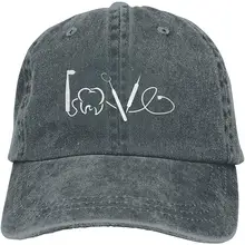 Мужские или женские регулируемые хлопковые джинсовые бейсбольные кепки стоматологический гигиенист любовь дантист папа шляпа