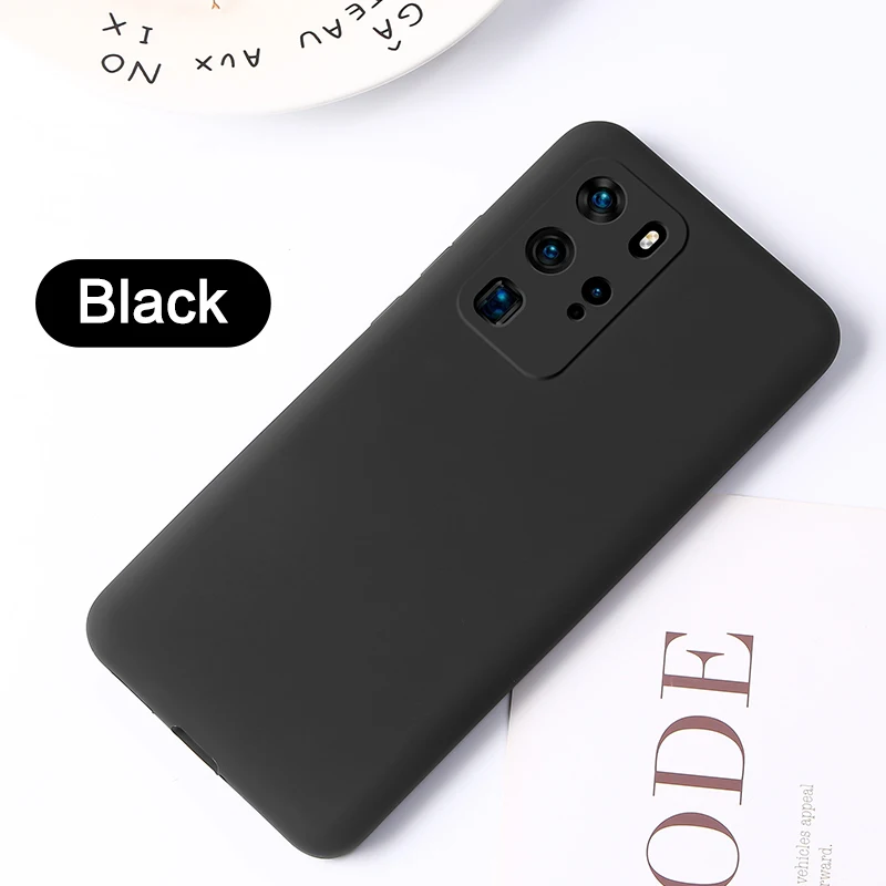 Чехол для Huawei Honor 30 жидкий силиконовый резиновый противоударный мягкий чехол Pro