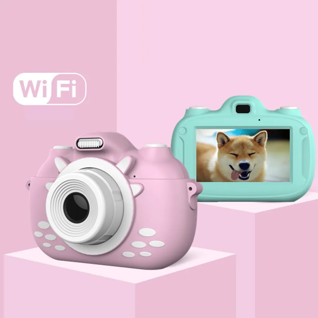 Камера 3 в 1 с дисплеем HD 2800 Вт двойной сенсорный экран цифровая камера Wi Fi для