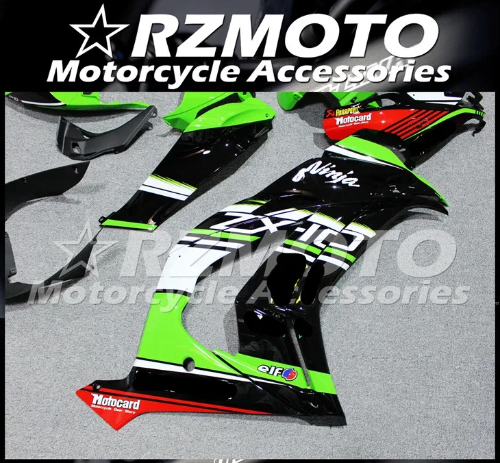 ABS мотоцикл обтекатель комплект для KAWASAKI ZX-10R- год кузов литьевая форма Магазин № 2294