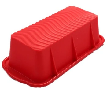 

Rectangle Silicone Loaf Pan Nonstick Bread Mold Handmade Loaf Bread Baking Moulds DIY Cake Decoration