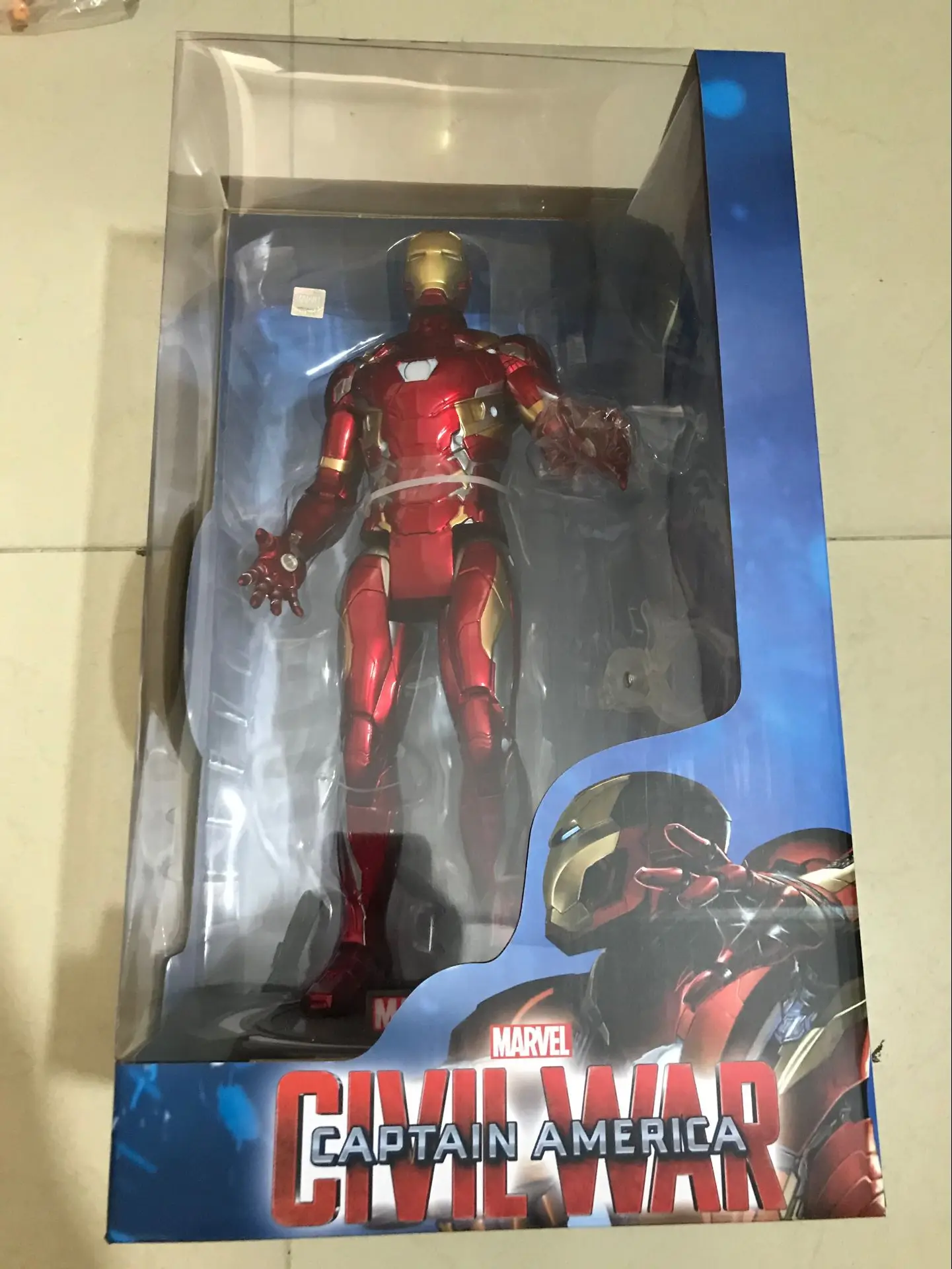 Фигурка Marvel Капитан Америка, Мстители, война бесконечности, Железный человек, Человек-паук, Коллекционная модель, игрушка с светодиодный светильник