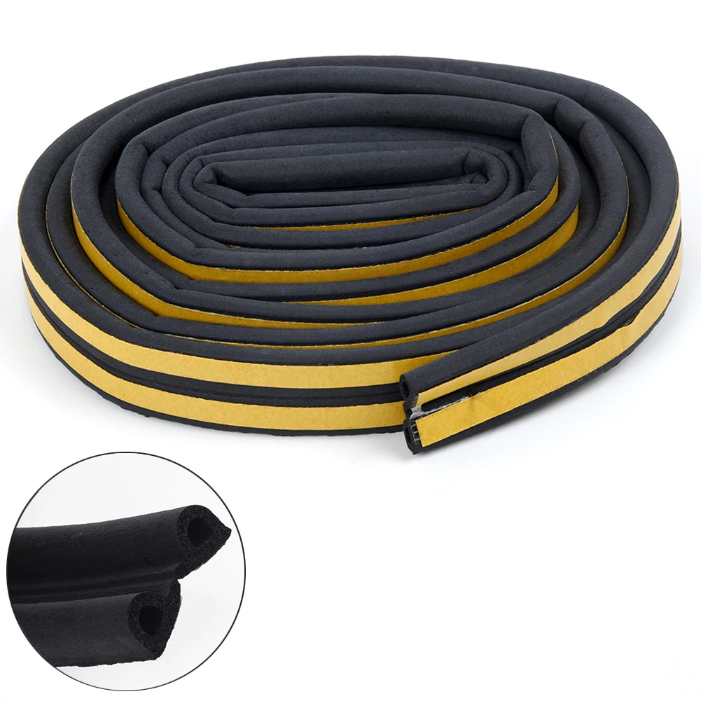 Резиновый звукоизоляционный Погодная уплотнительная полоса Прокладка Пена окна двери Осадка Excluder