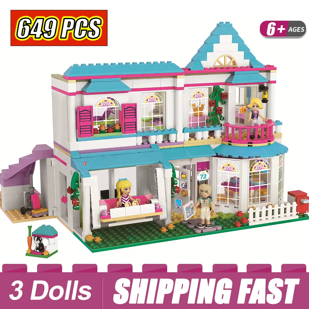 lego friends family house
