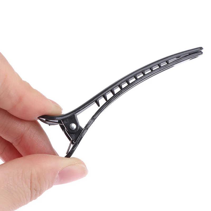 10 stücke Professional Basic Haar Grip Clips Kunststoff Salon Styling Entenschnabel Clip Friseur Schnitte Schneiden Haar Klemmen Clip – Detail 3