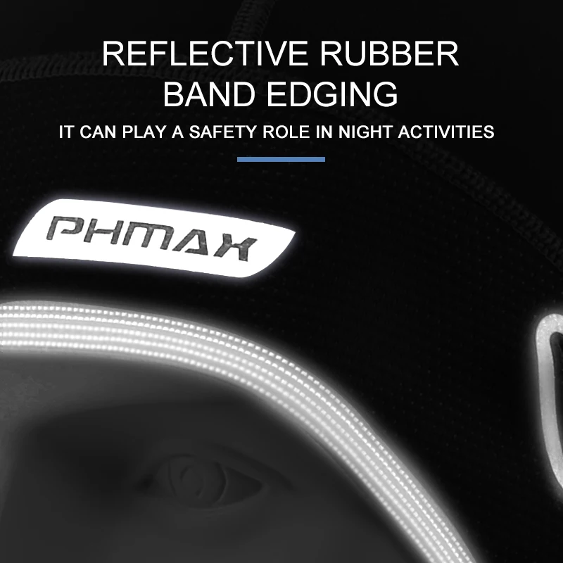Зимняя велосипедная шапка PHMAX ветрозащитная сохраняющая тепло Лыжная для бега