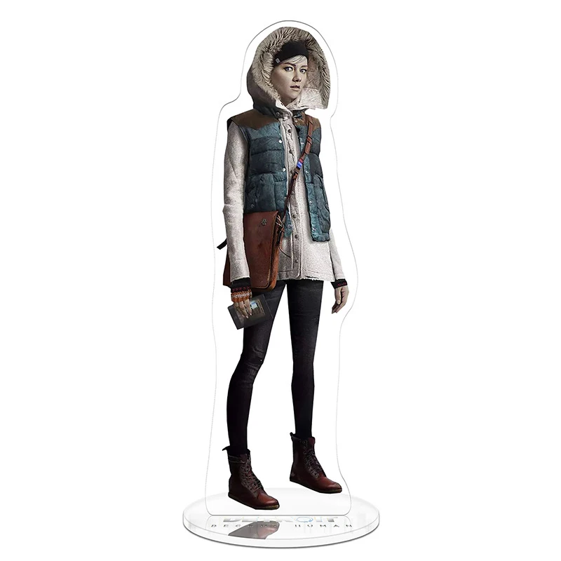 thumbnail image 1 of Figura de acción de acrílico de doble cara de Detroit Become Human de 21 cm con soporte para personajes, 1 of 4