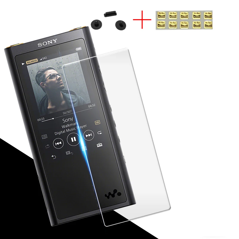 Защитная пленка для экрана из закаленного стекла SONY NW ZX300 ZX300A с заглушкой от