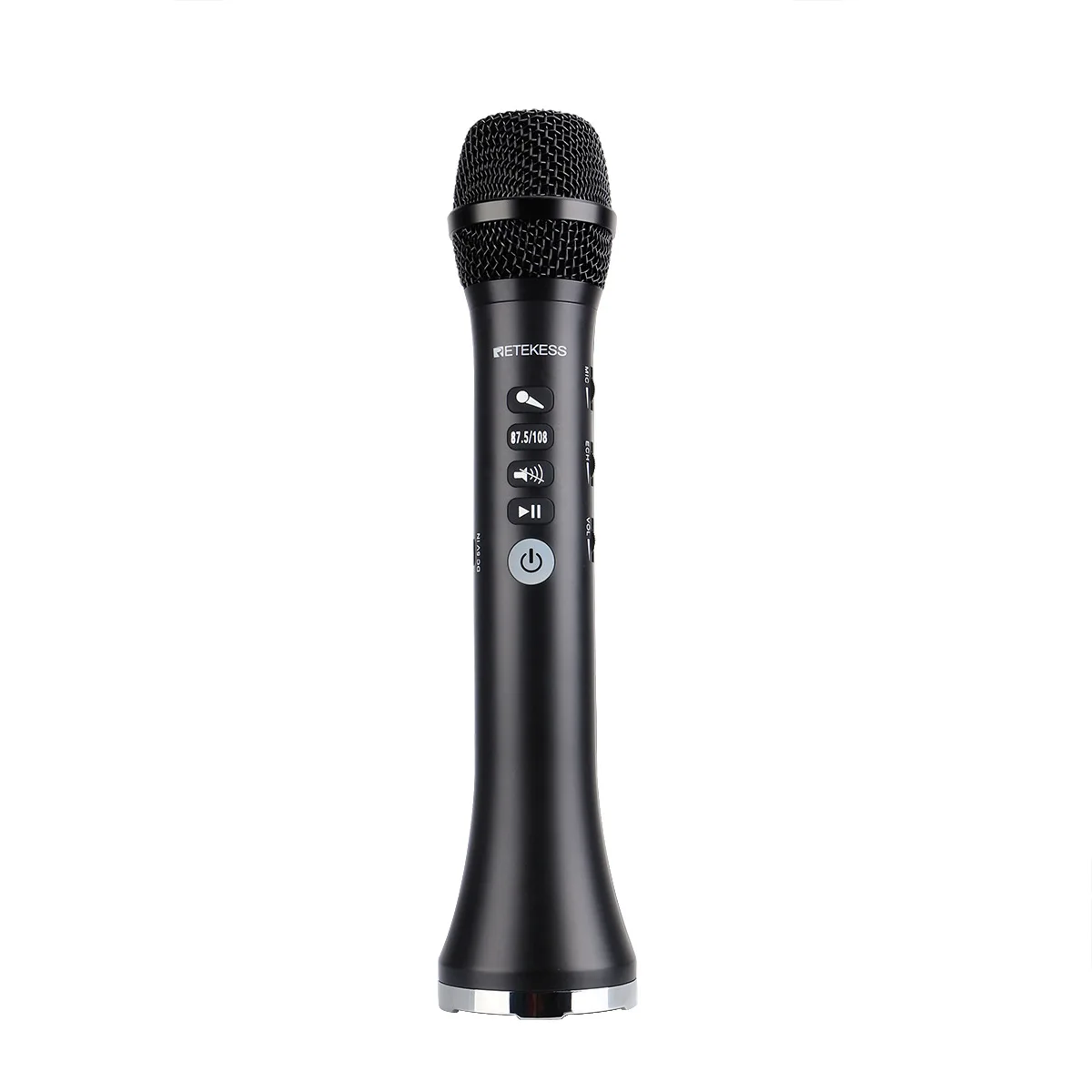 

RETEKESS TR617 bluetooth Wireless Microphone for Live Broadcast Built-in Speaker Music Player Mic for Karaoke KTV Mobile Phone