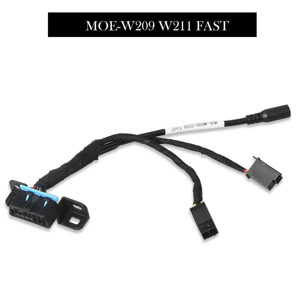 Для Mercedes замки OBD Тесты линия 7 шт. для W209/W211/W906/W169/W208/W202/W210/W639 EZS кабель работает с программатор VVDI MB Tool