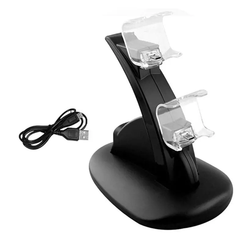 

LED USB Dual Game Controller Charger Vertical Dock Station for Xbox-One Gaming Controller