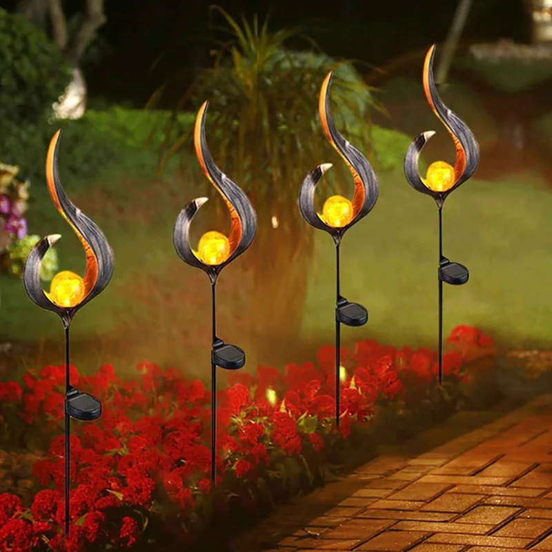 

Garden Decoration Lights Flame Led Solar Garden Light Patio Yard Light Outdoor Garden Decoration Lights Solar Lampy Ogrodowe
