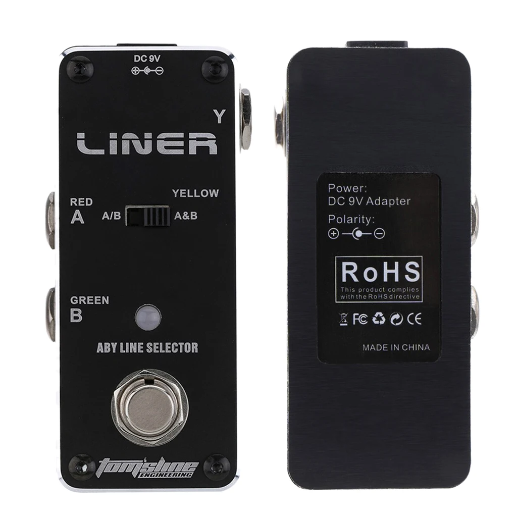 

Aluminium Alloy Liner Guitar Aby Line Selector Effect Pedal True Bypass Effects Guitar Parts