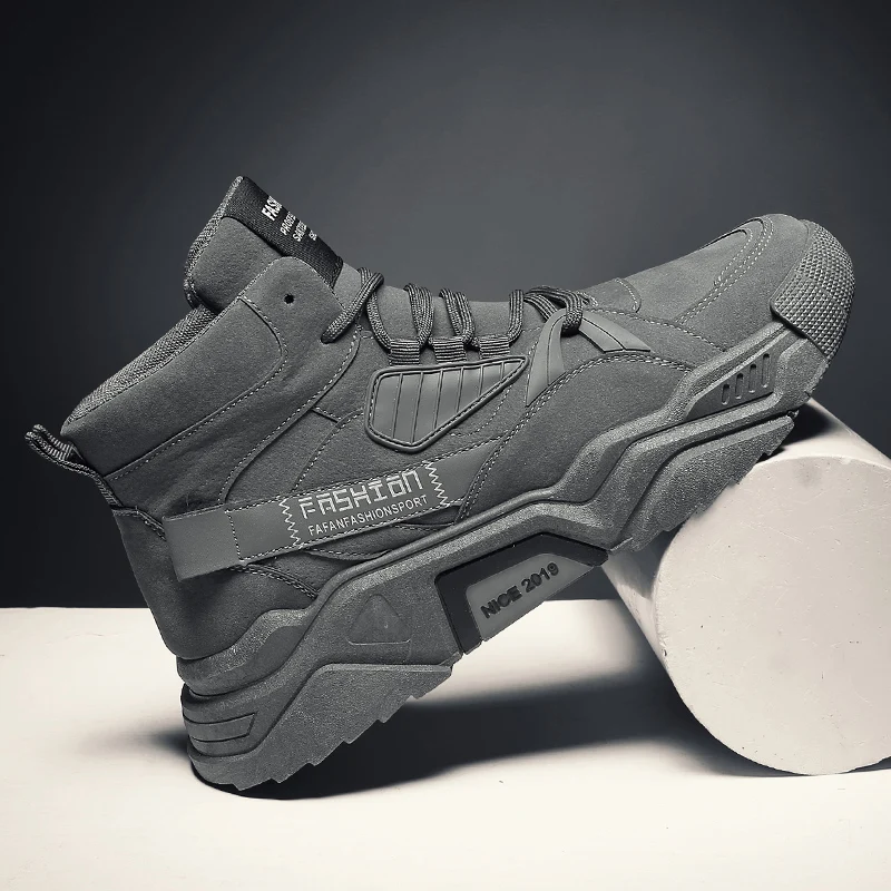 Лидер продаж; Осенняя мужская повседневная обувь; Krasovki Tenis Masculino; Новинка года; Дизайнерские мужские кроссовки; высокие кроссовки; zapatillas hombre