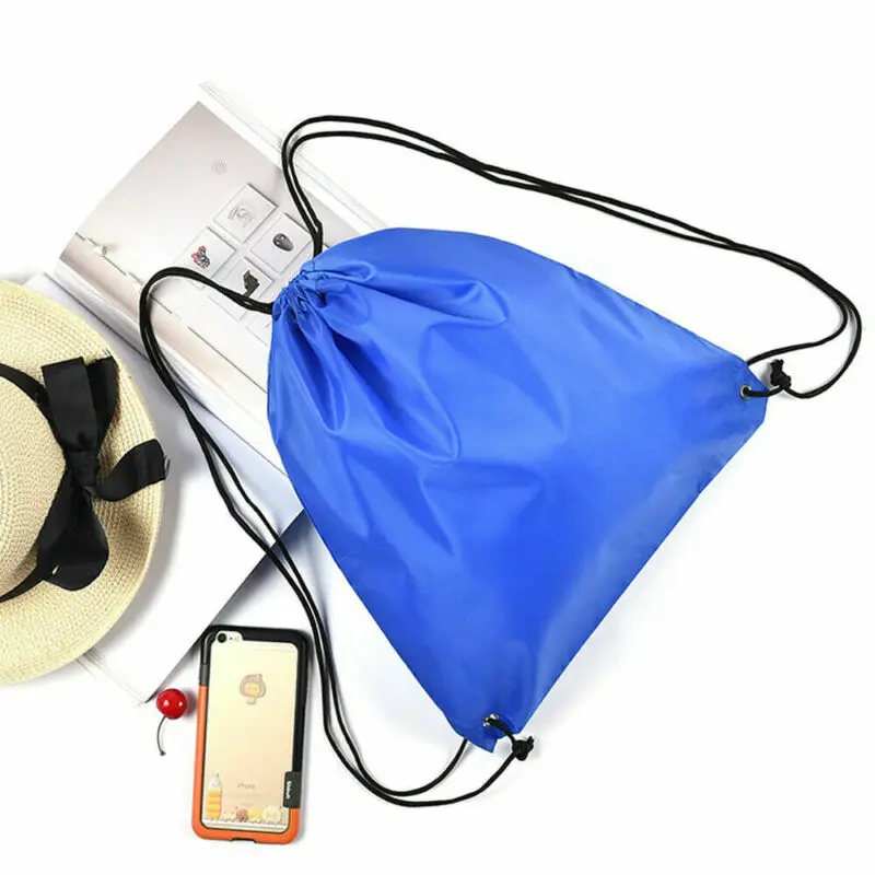 Рюкзак на шнурке с цветными блоками, школьный рюкзак, спортивная сумка, спортивная сумка