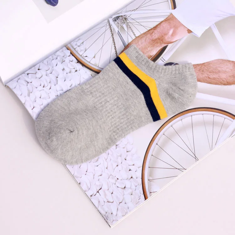 High Quality Cotton Men Socks Male Spring Summer Low Cut Ankle Socks Men Short Dress Socks EU 39-44 Meias