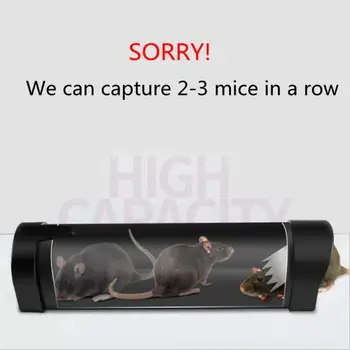 

Mouse Trap Plastic Reusable Small Mousetrap Rat Trap Rodent Catcher Pest Control Mouse killer