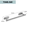 Silver Towel Bar