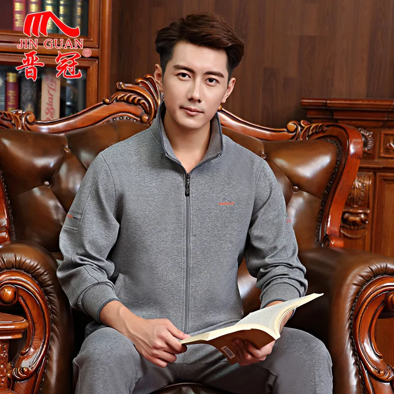 

Spring Sports Set Men's Mixed Colors Sports Clothing Casual Hoodie Suit Middle-aged Plus-sized Running Fitness Spring And Autumn