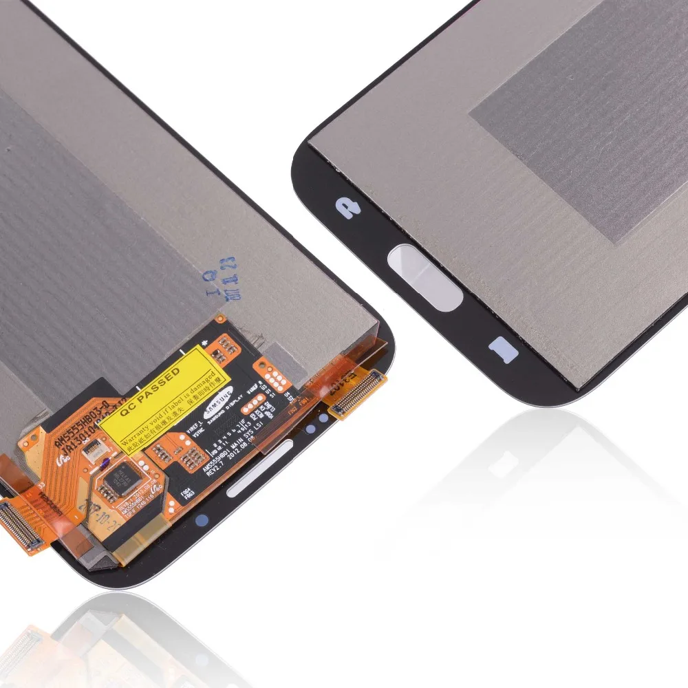 AMOLED дисплей для SAMSUNG Galaxy Note 2 lcd сенсорный экран дигитайзер с рамкой Замена Note II N7105 N7100