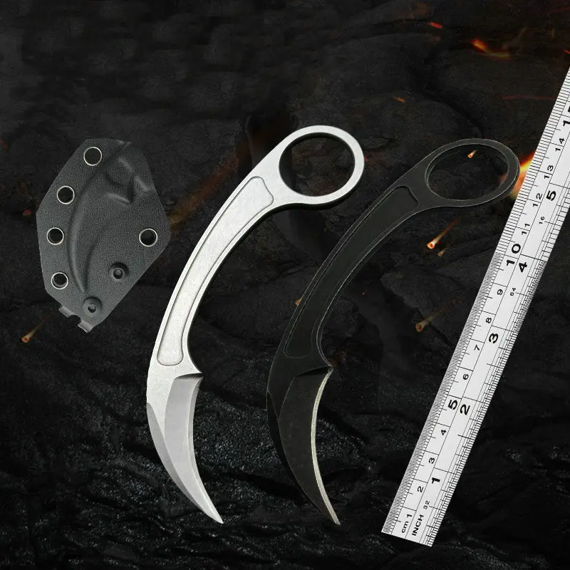 Ножи-когтеточки TRSKT CS GO для шеи кемпинга походов самообороны агрессивного
