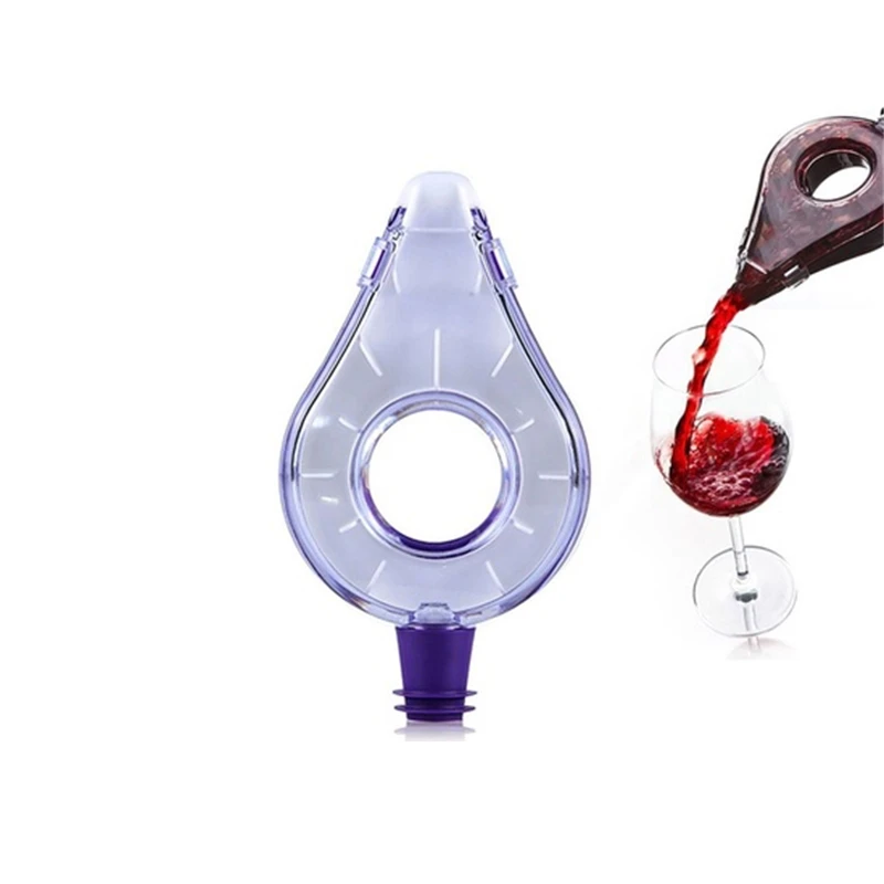 872487 Фильтр воздухозаборника Pour Pourer Новое поступление мини-декантер красное вино Аэратор V стиль Волшебный Графин красное вино Аэратор YL872487 - Color: 872487
