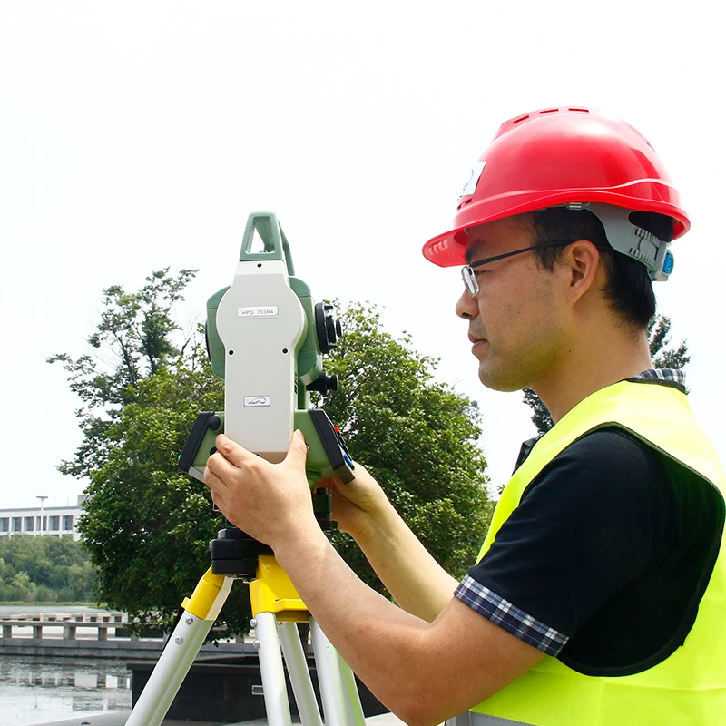 2 &quotОбщая станция 400 м без отражения низкая цена Общая HeiPoe HPG733R/Topcon общая