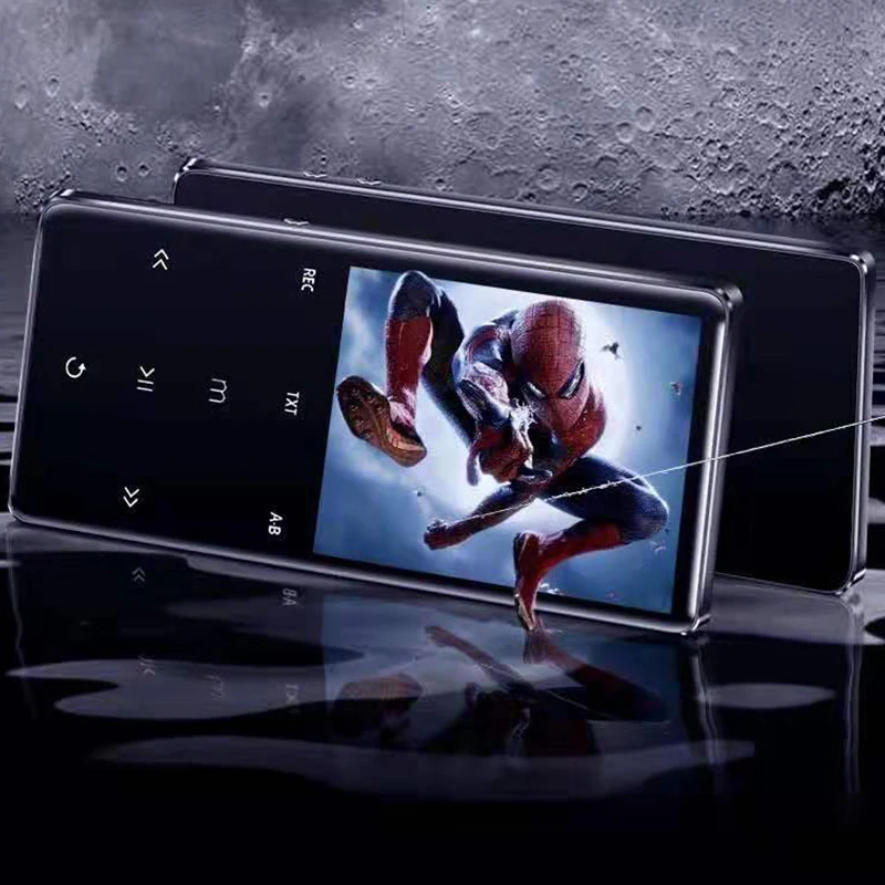 8 Гб Сенсорный MP3 MP4 плеер Bluetooth музыкальный видеоплеер 2,4 дюймов экран Поддержка Запись голоса чтения электронных книг просмотра изображений