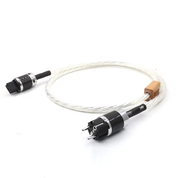 

Hifi audio Odin Power cable with Rhodium plated US Power plug 20A power plug