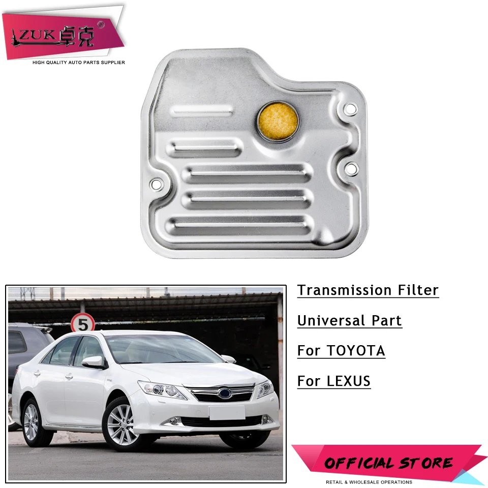 ZUK GOOD Transmission Oil Strainer Filter For Toyota CAMRY HIGHLANDER COROLLA RAV4 ALPHARD MATRIX SIENNA For LEXUS ES240 RX350