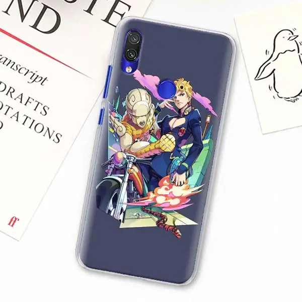 JOJO 39 s странные приключения японский чехол для телефона аниме чехол-накладка для Redmi Note 5, 6, 7, 8 Pro 8T S2 GO Redmi 7 7A 8A K20 Pro 6 6A 5 плюс Жесткий Чехол - Цвет: H12