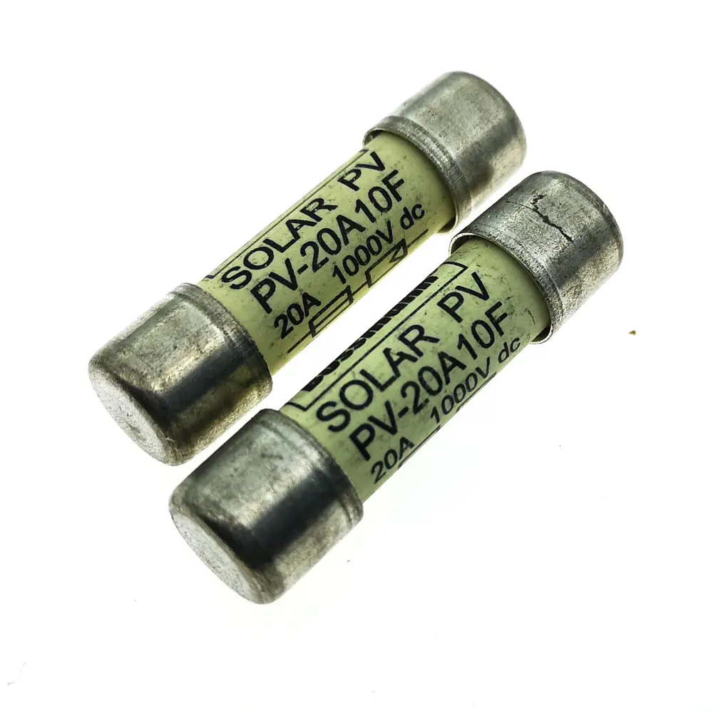 5 шт./лот предохранитель PV-20A10F 10x38 20A 1000V Bussmann