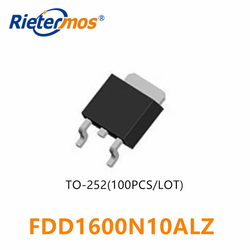 100 шт. FDD1600N10ALZ 1600N10AL TO252 N-CHANNEL 100V Высокое качество | Электроника