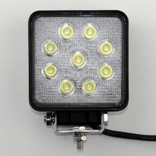 27 Вт светодиодный рабочий свет Автомобильный светодиодный фонарь Светодиодная лампа для осмотра 27 Вт Рабочий свет светодиодный автомобильный светильник производители рекламные