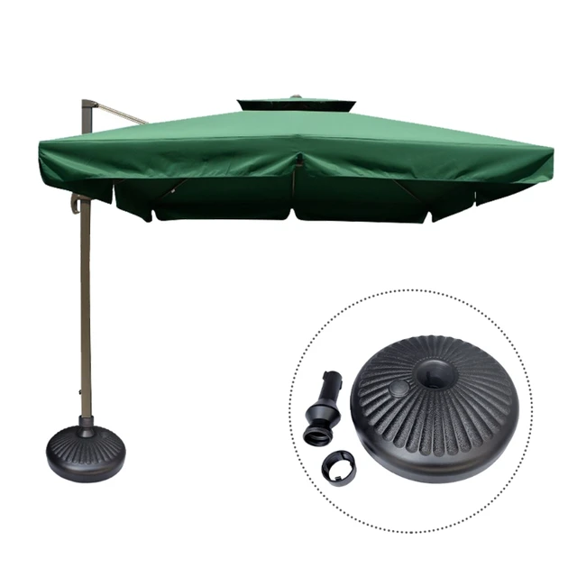 Staffa Laterale Per Ombrellone Da Giardino – Supporto In Metallo Regolabile, Antiruggine (Colore Casuale)